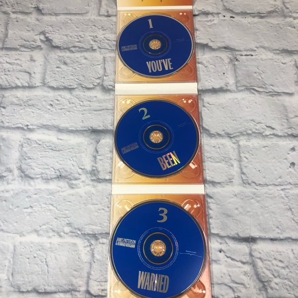 James Patterson Audiobook. You’ve Been Warned. 3 CDs. Thriller. Preowned - Picture 4 of 9